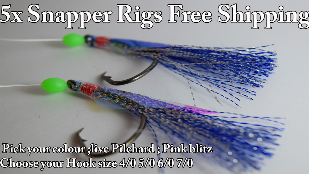 snaper rigs , snapper lures, pre-rigged fishing rigs, fishing rigs, reef fishing rigs, pre-rigged fishing rig, surf rigs , paternoster rigs , rigs for mulloway , 