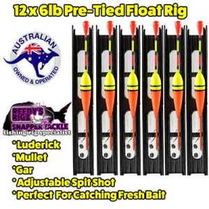 float rig , pencil float rig, gar rig, luderick rig , mullet fishing rig